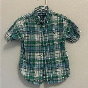 Ralph Lauren Short Sleeve Button Down (3T)